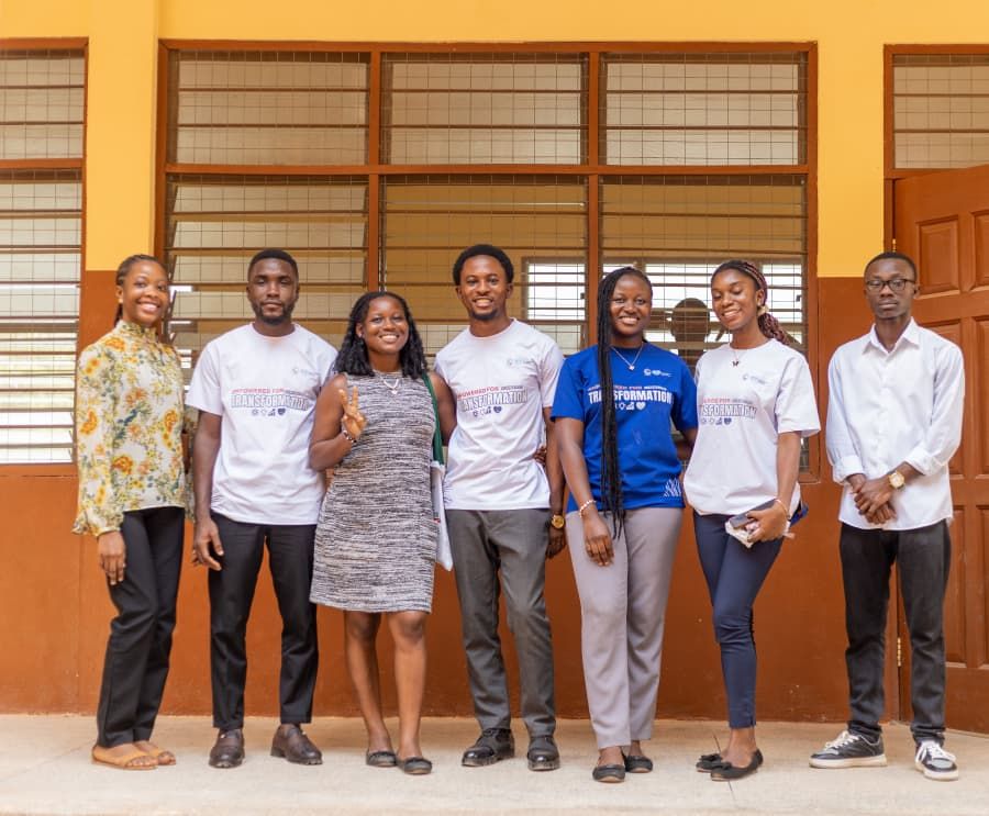 Health outreach at Kotei Roman Catholic JHS