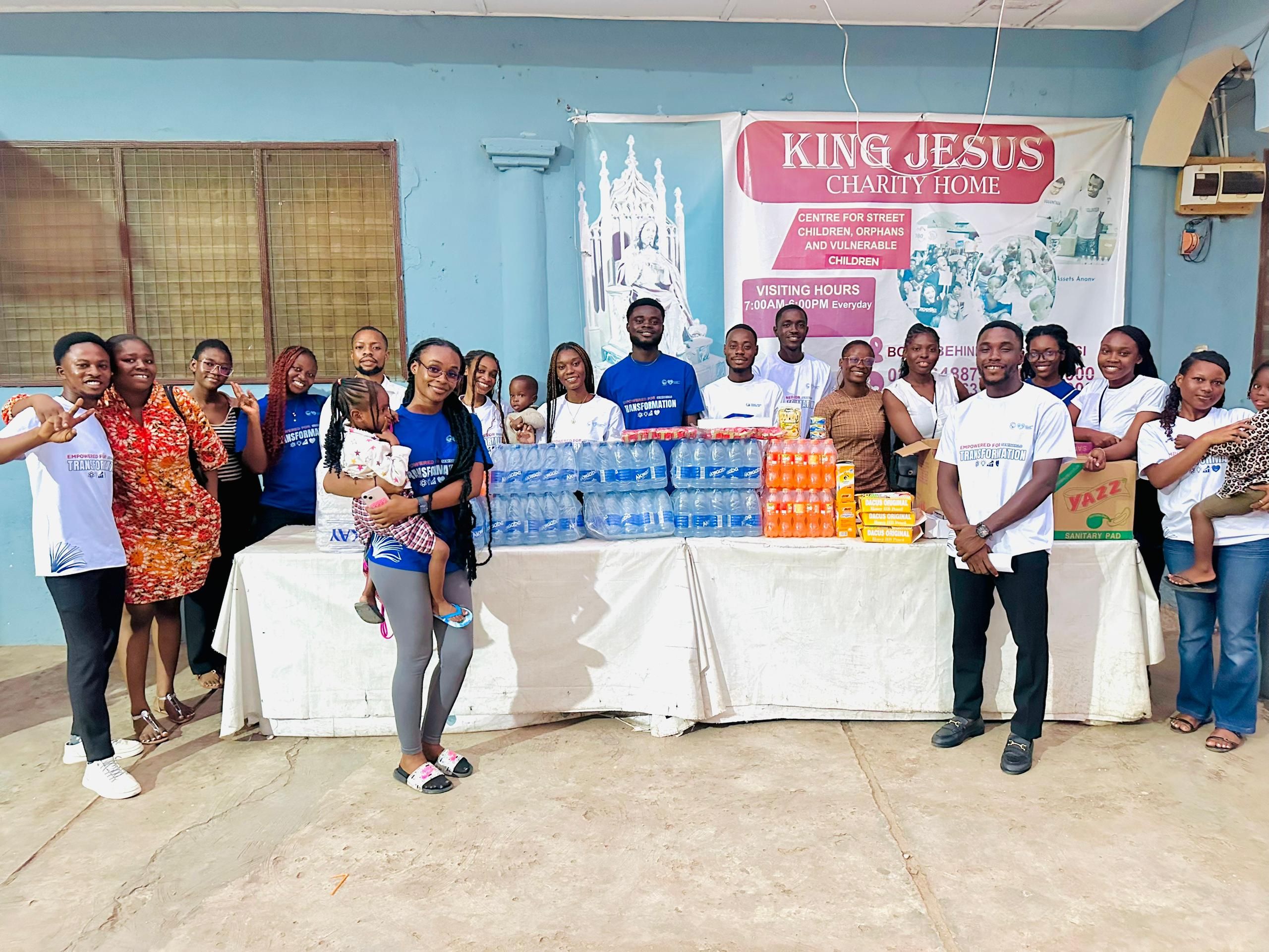 Health outreach at King Jesus Charity Home